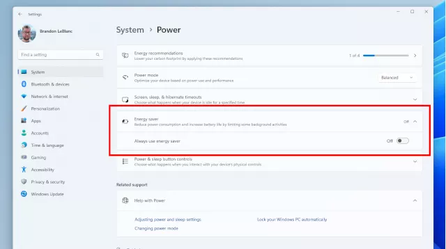 The Future of Energy Efficiency: Windows 11 Testing Energy Saver Mode for Laptops and Desktops
